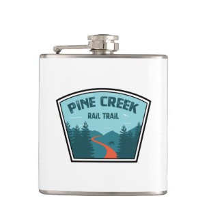 Pine Creek Rail Trail Hip Flask