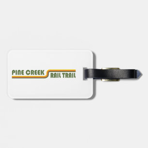 Pine Creek Rail Trail Luggage Tag