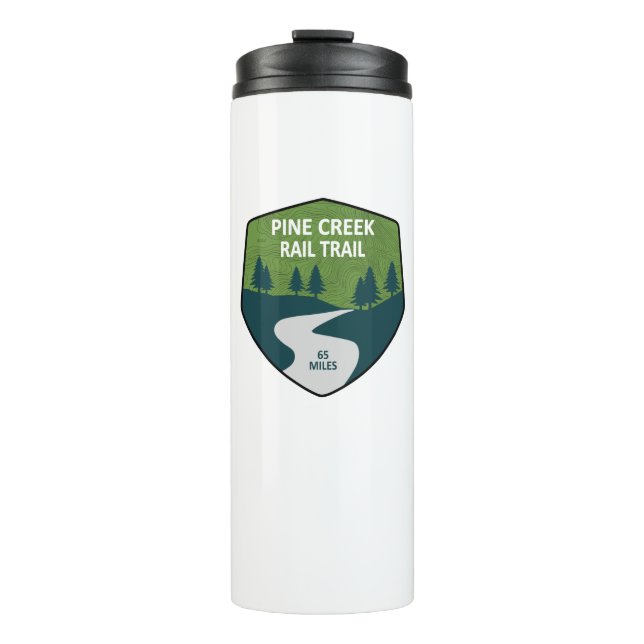Pine Creek Rail Trail Thermal Tumbler (Front)