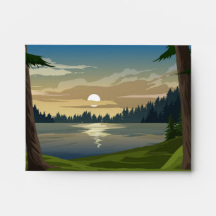 Pine Forest Envelope