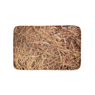 Pine Forest Floor, Pine Needles Bath Mat