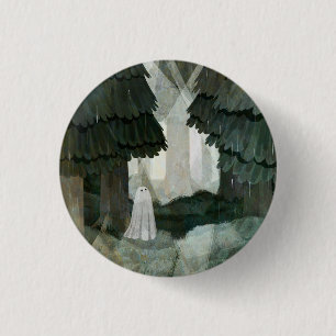 Pine Forest Ghost 3 Cm Round Badge