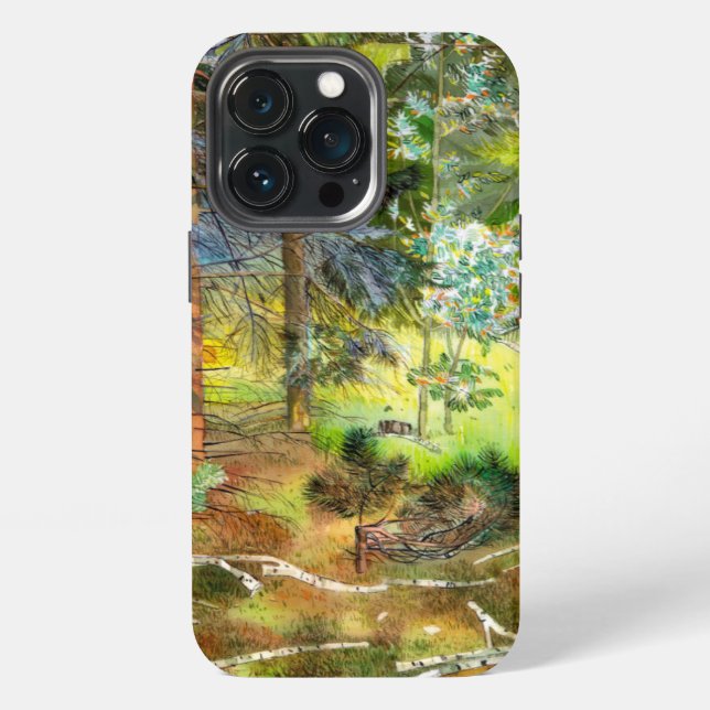 Pine forest iPhone case (Back)