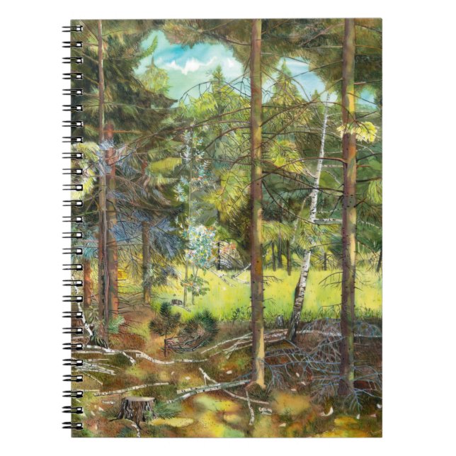 Pine forest notebook (Front)