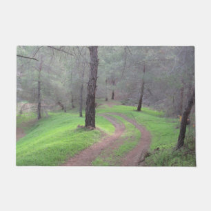 Pine Forest Road Doormat