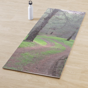 Pine Forest Road Yoga Mat
