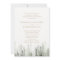 Pine Forest Wedding Invitation