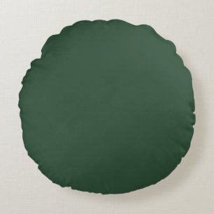 Pine Green Round Cushion