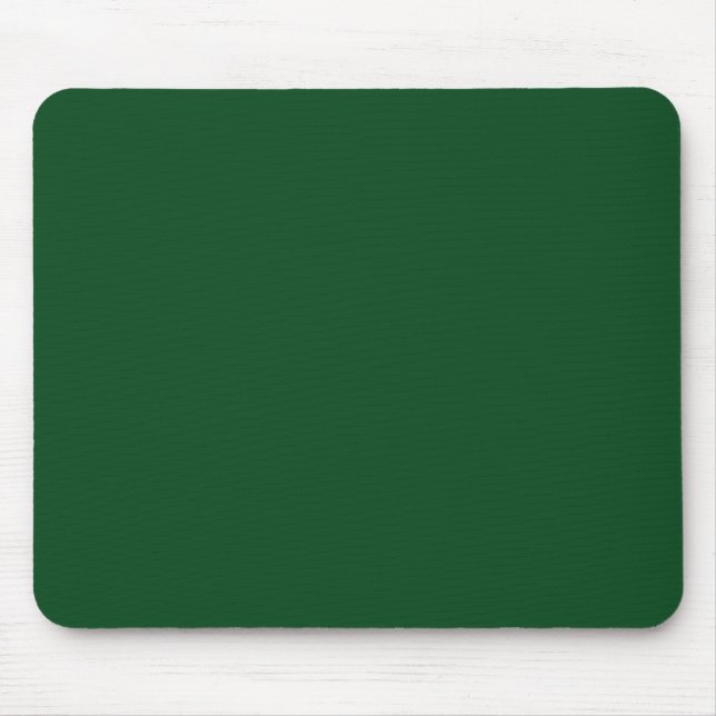 Pine Green  (solid colour)  Mouse Mat (Front)