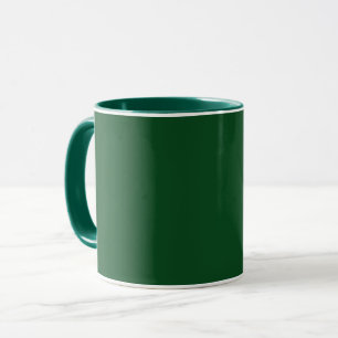 Pine Green  (solid colour)  Mug
