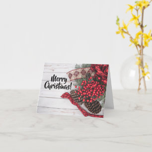Pine & Holly Collection Card
