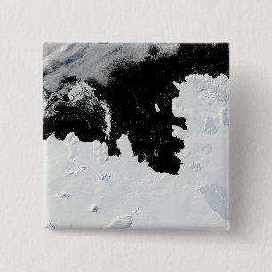 Pine Island Bay in West Antarctica 15 Cm Square Badge