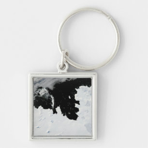 Pine Island Bay in West Antarctica Key Ring