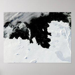 Pine Island Bay in West Antarctica Poster