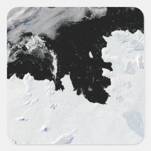 Pine Island Bay in West Antarctica Square Sticker