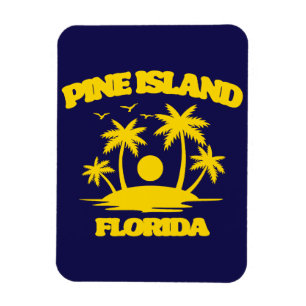 Pine Island Florida Magnet