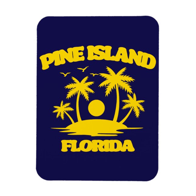 Pine Island Florida Magnet (Vertical)
