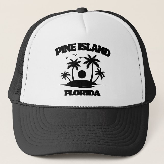Pine Island Florida Trucker Hat (Front)