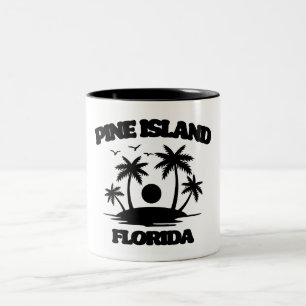 Pine Island Florida Two-Tone Coffee Mug