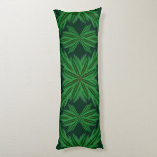 Pine Mandala Forest Body Pillow