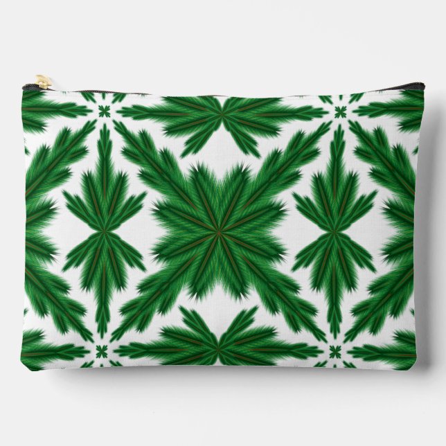 Pine Mandala Large Pouch (Front)