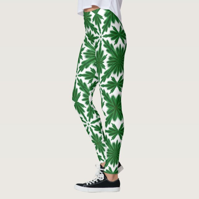 Pine Mandala Leggings (Left)