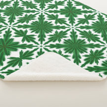 Pine Mandala Sherpa Blanket (3 Sizes)