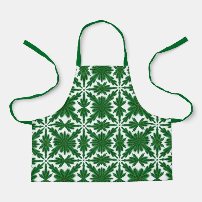 Pine Mandala Small Apron (Front)