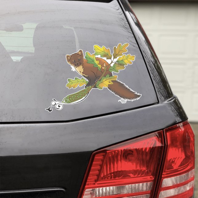Pine Marten Autumn Leaves (Creator Uploaded)