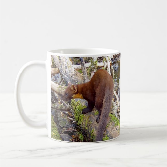 Pine Marten Mug (Left)