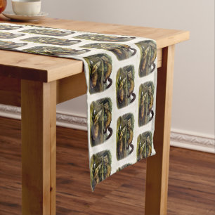 Pine Marten (Mustela Martes) American Marten Medium Table Runner