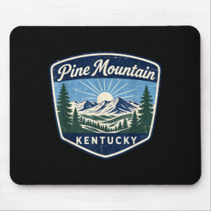 Pine mountain kentucky outdoor nature hiking mouse mat