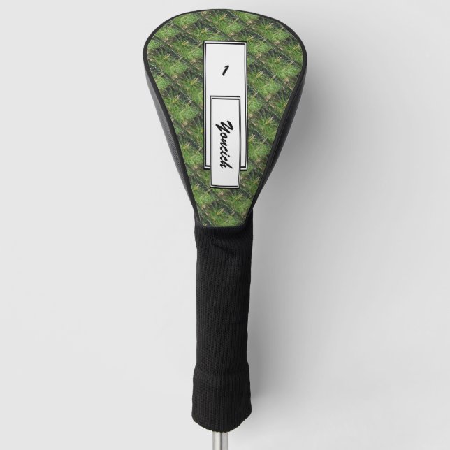 Pine Needles by Kenneth Yoncich Golf Head Cover (Front)