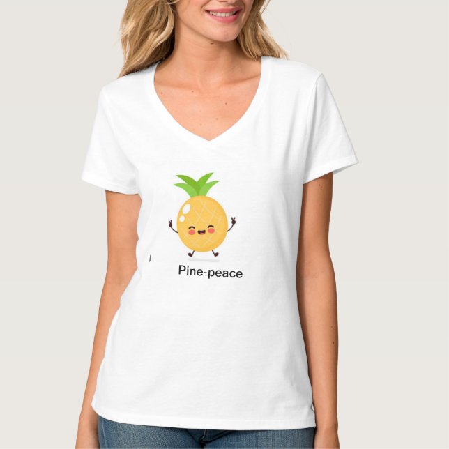 Pine-peace t-shirt  (Front)