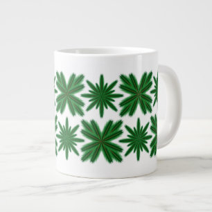 Pine Snowflakes Jumbo Mug