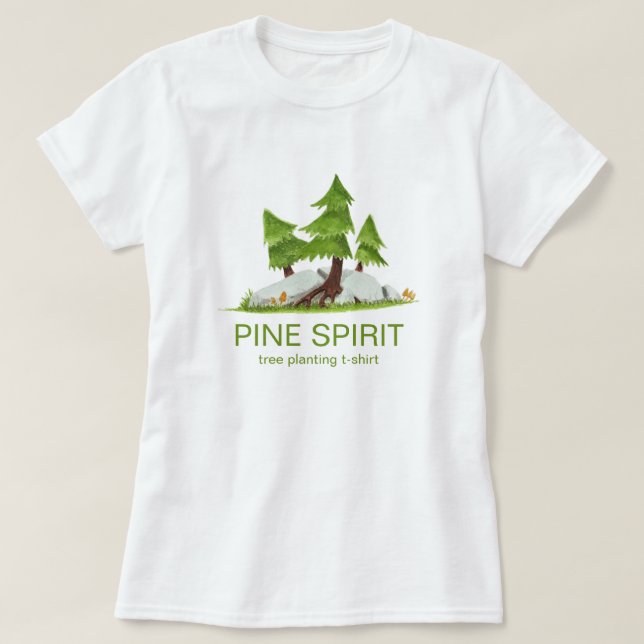 Pine Spirit T-Shirt (Design Front)