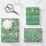 Pine Sprigs Holiday Wrapping Paper Flat Sheet Set<br><div class="desc">Set of three coordinating flat sheet gift wraps will make your under-the-tree presentation shine. Good for any winter holiday, pine sprigs dance across these green sheets that mix and match to give your gifts an upscale look. Get plenty for all your needs! There are plenty to choose from in the...</div>