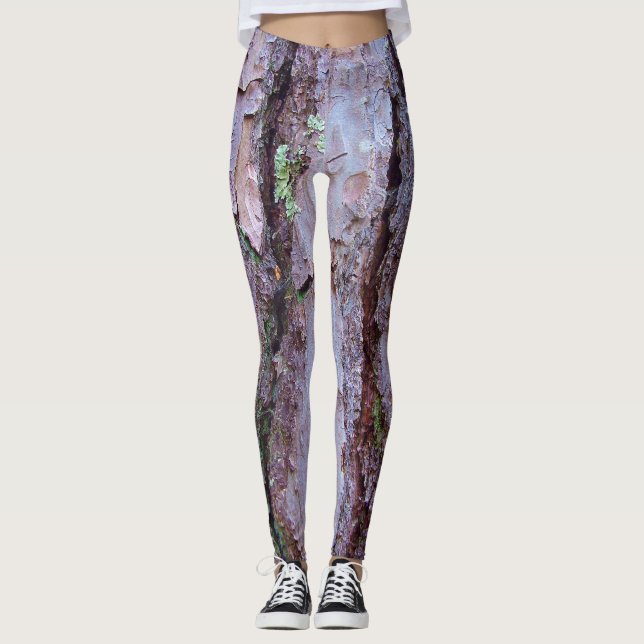 Pine Tree Bark Leggings (Front)