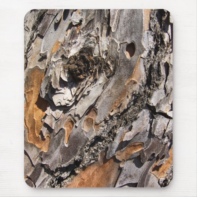 Pine Tree Bark Mouse Mat (Front)