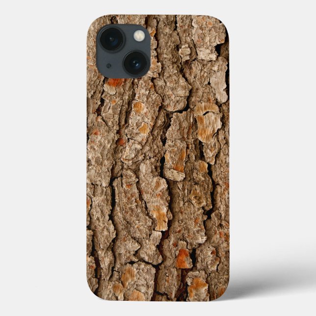 Pine Tree Bark Texture Case-Mate iPhone Case (Back)