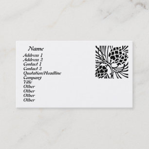 Pine Tree Business Card