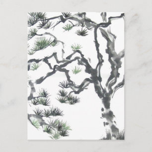 Pine Tree Detail Postcard