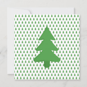 Pine Tree Holiday Card