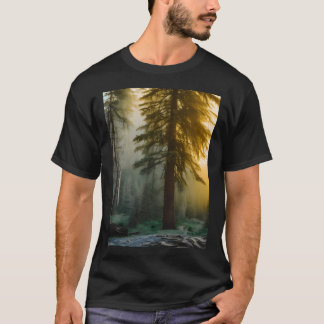 Pine Tree In The Forest T-Shirt