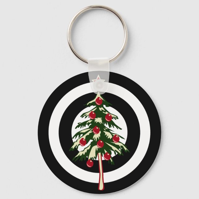 Pine Tree Key Ring (Front)