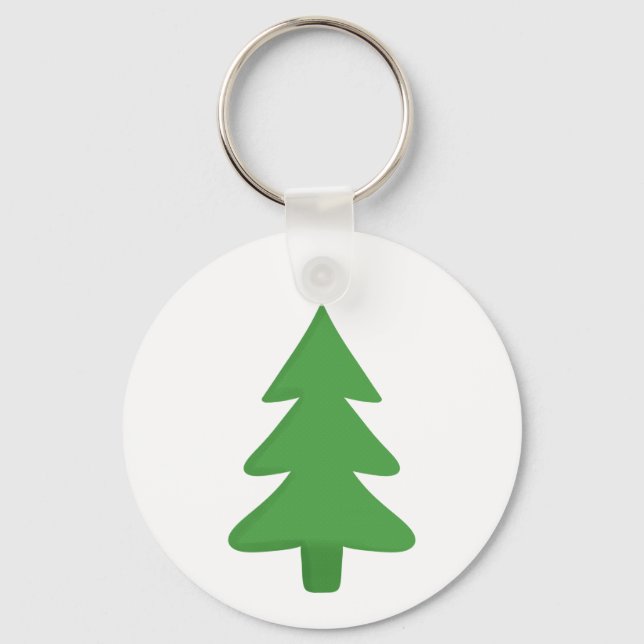 Pine Tree Key Ring (Front)