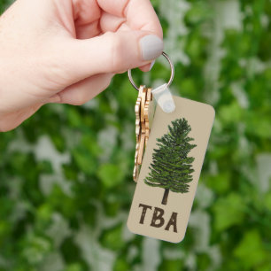 Pine Tree Keychain