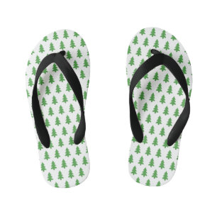 Pine Tree Kid's Flip Flops