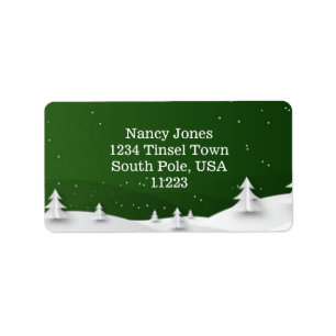 Pine Tree Labels