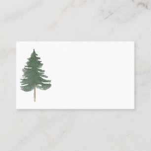 Pine tree landscape yard business card